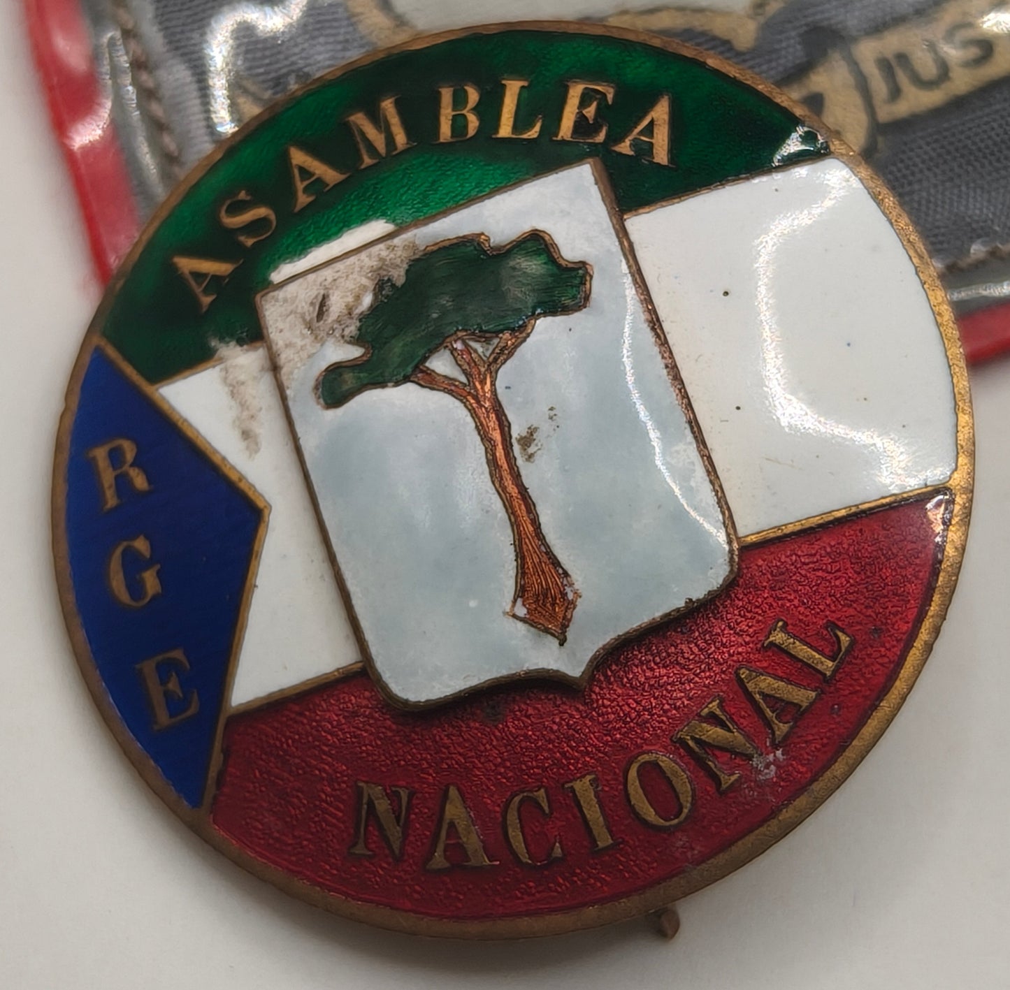 Equatorial Guinea Patch and Medal.