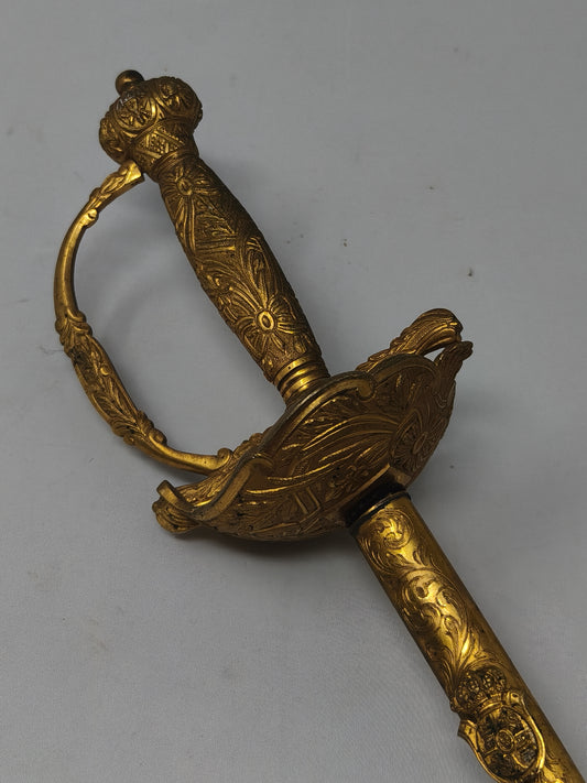 Spanish diplomatic dress sword