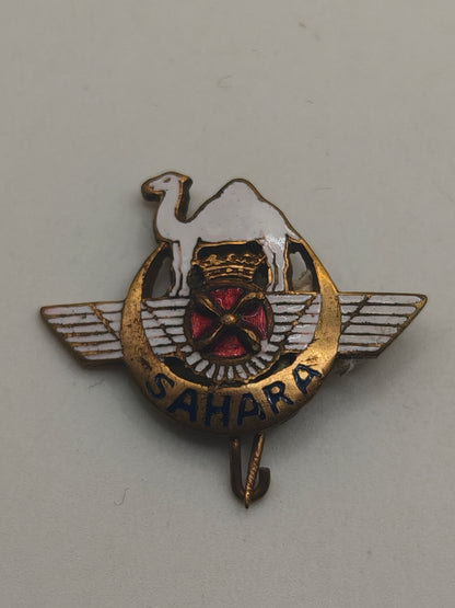 Aereal Colonial Troops Badge Mini. Spain North Africa.