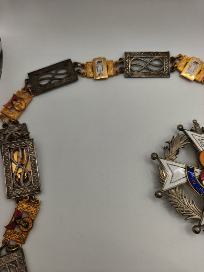Justice Order of Raimundo de Peñafort, Grand Colar. Franco's Period.