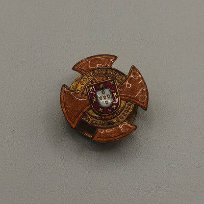 Excombatients Badge, Portugal IWW.
