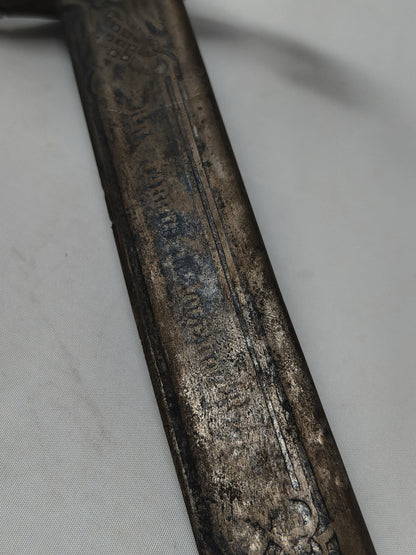 Spanish Marine Saber. Colonial period 1874.