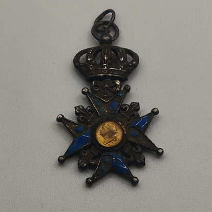 Medal Order of France. XIX Century, Luis I.
