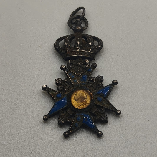 Medal Order of France. XIX Century, Luis I.