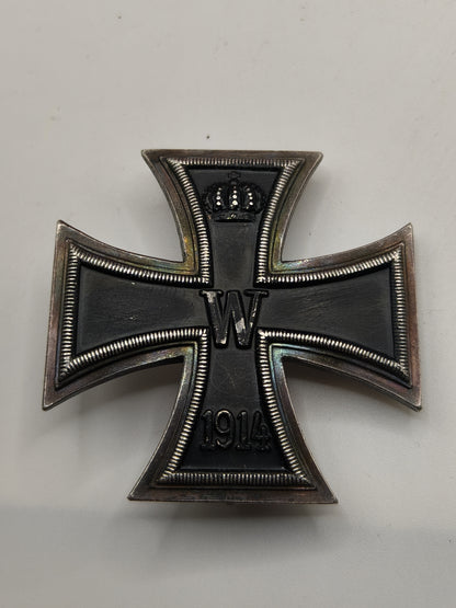 Cruz de hierro I clase. Alemania IWW.