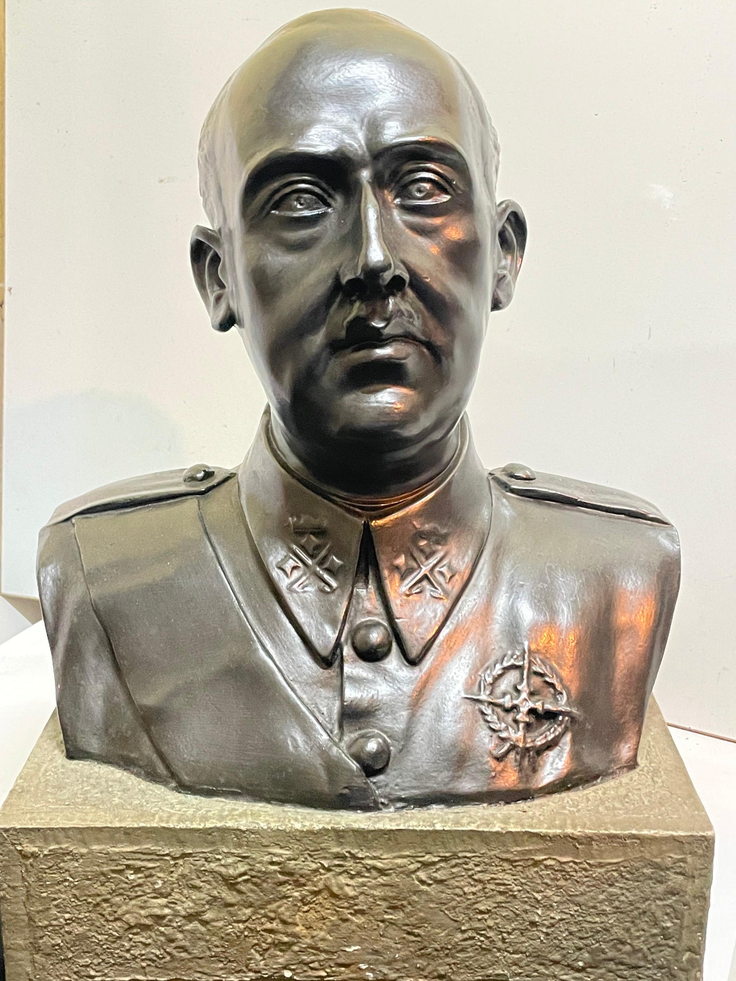 Gran busto Franco Uniforme Guerra civil española.