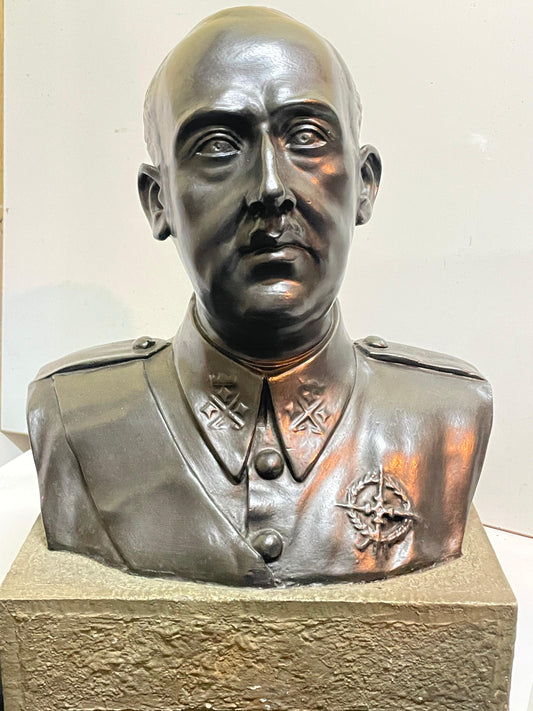 Große Büste Franco Uniform Spanischer Bürgerkrieg.