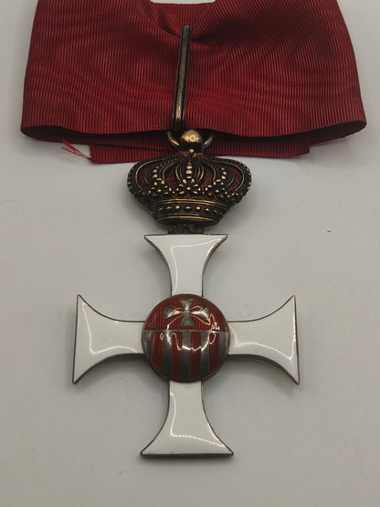 Santa María Merced Commander Medal Order. Italy