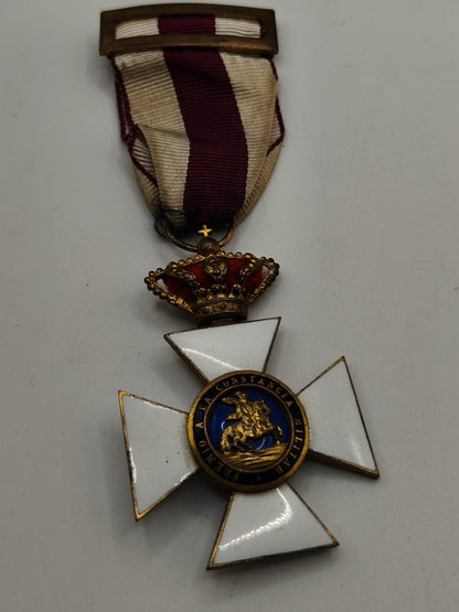 Cruz orden san Hermenegildo. Alfonso XIII