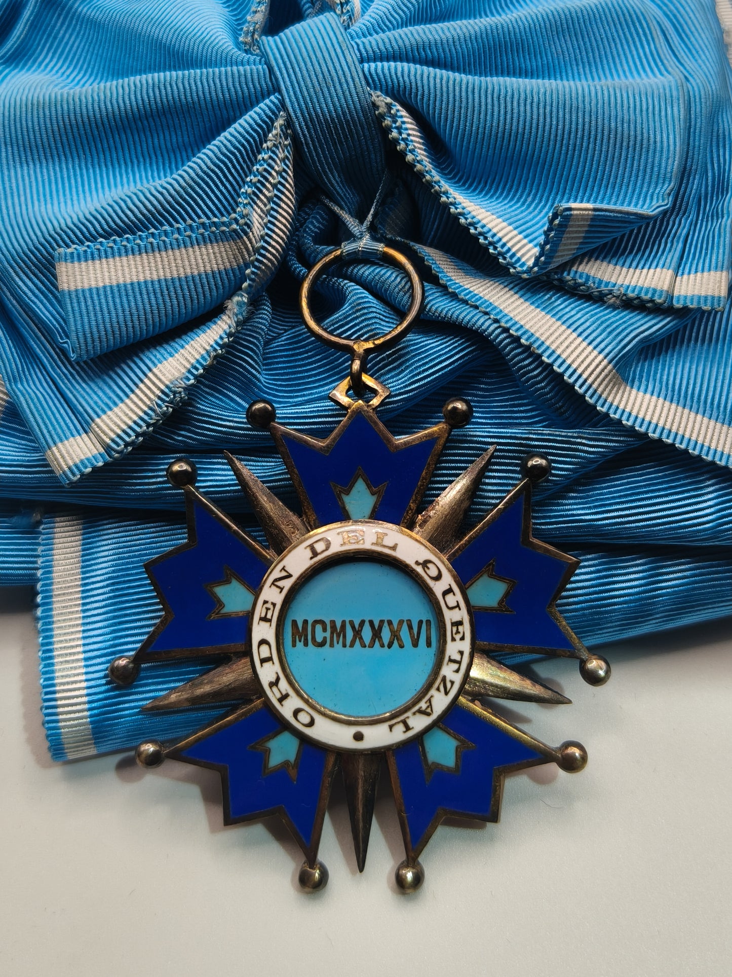 Grand Cross Order of Quetzal. Guatemala.