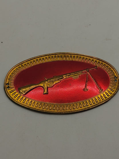 Machine gun Badge. Spain.