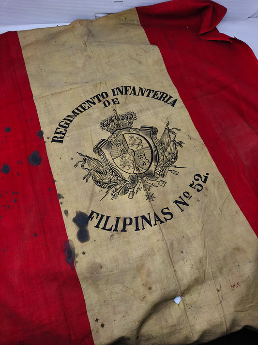 Original Philippines Campaign Regimental Flag, N52 Spain.
