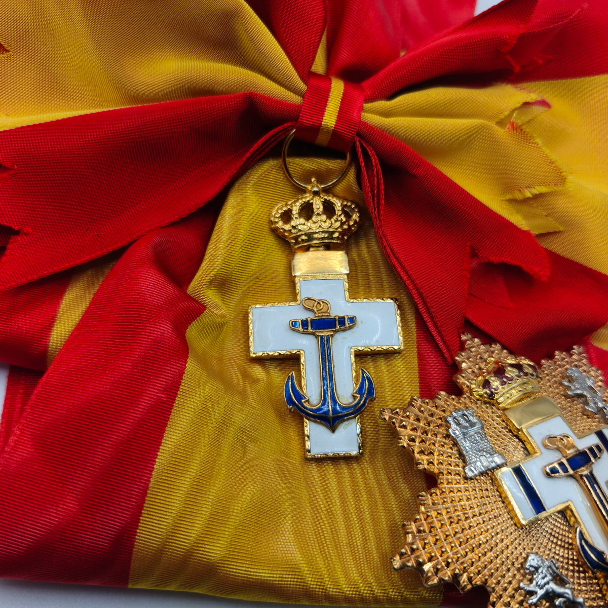Naval Order, Grand Cross class. Spain.