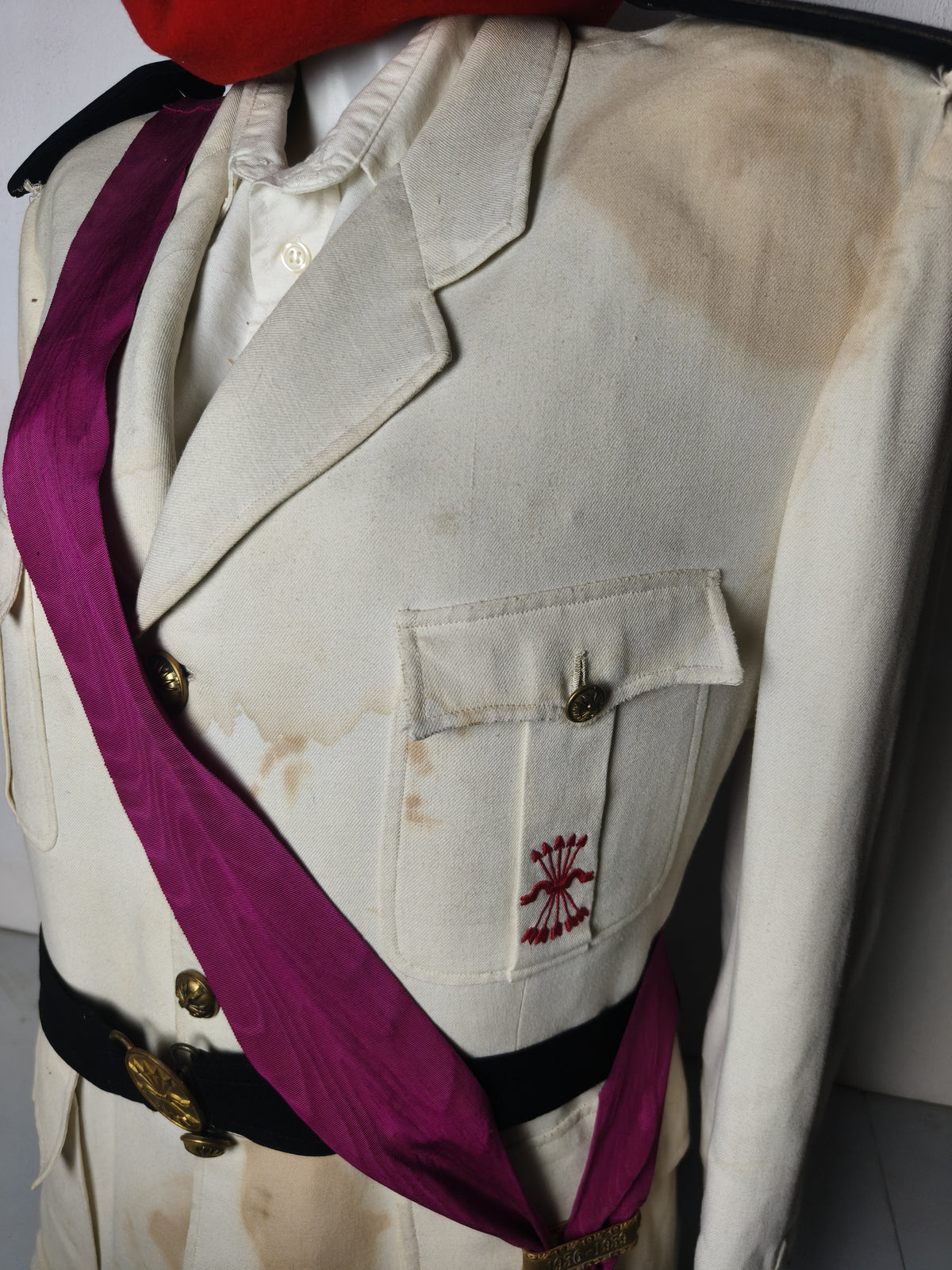 Summer Uniform of Falange. Complete. Franco's Period Spain.