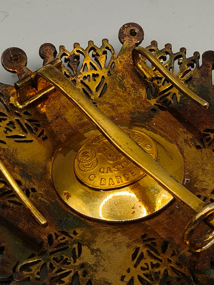 Grand cross Charity order. Spain Monarchy. Castells model.