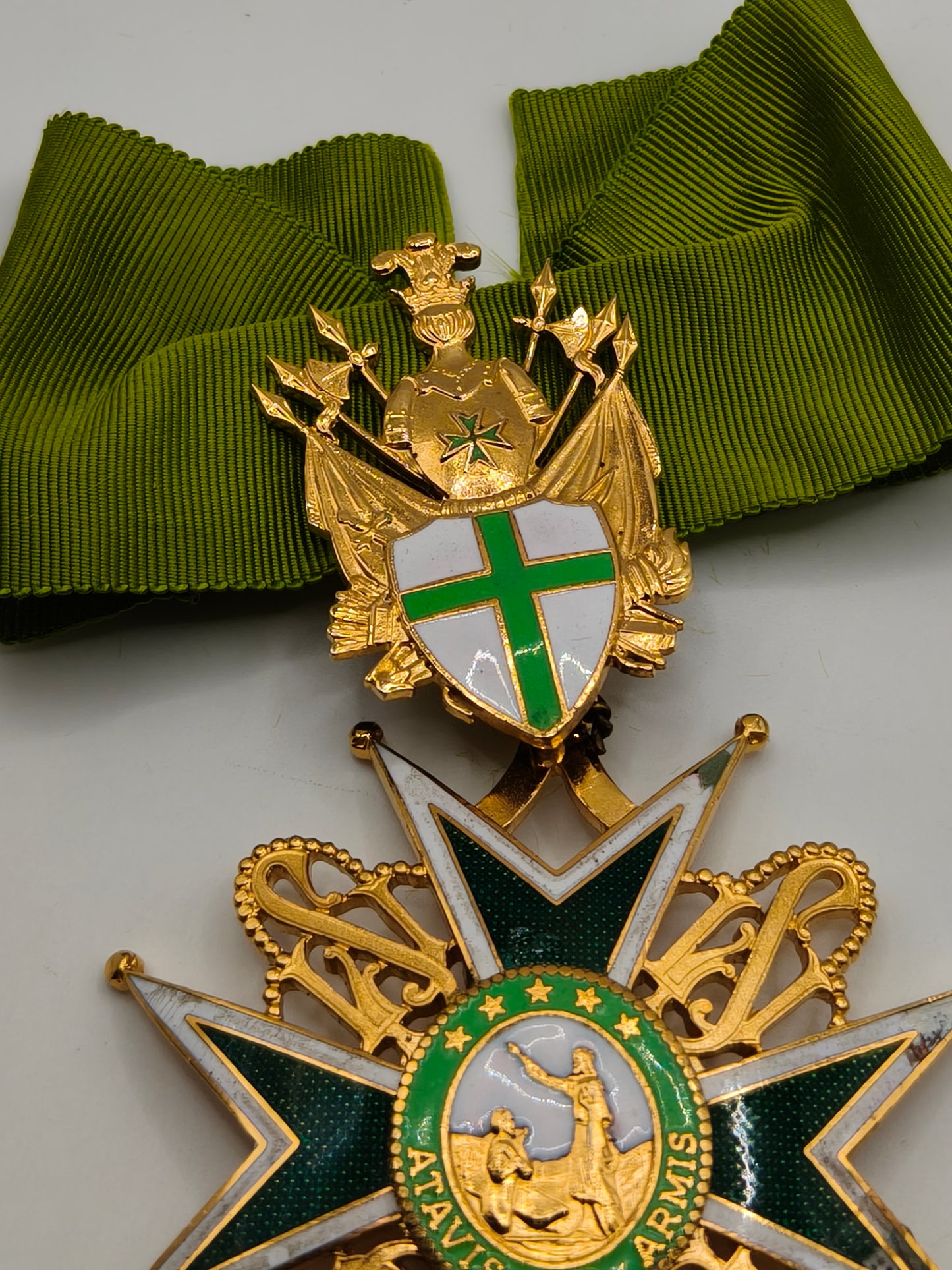 Medalla encomendador orden de San Lázaro