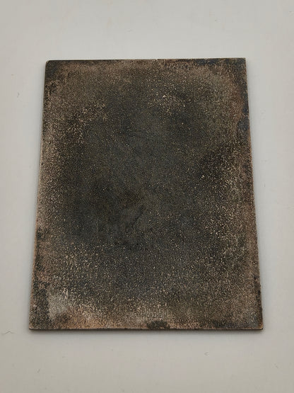 1941 German Reichssiegerausstellung Stuttgart Bronze Plaque Dog Show Award. WWII