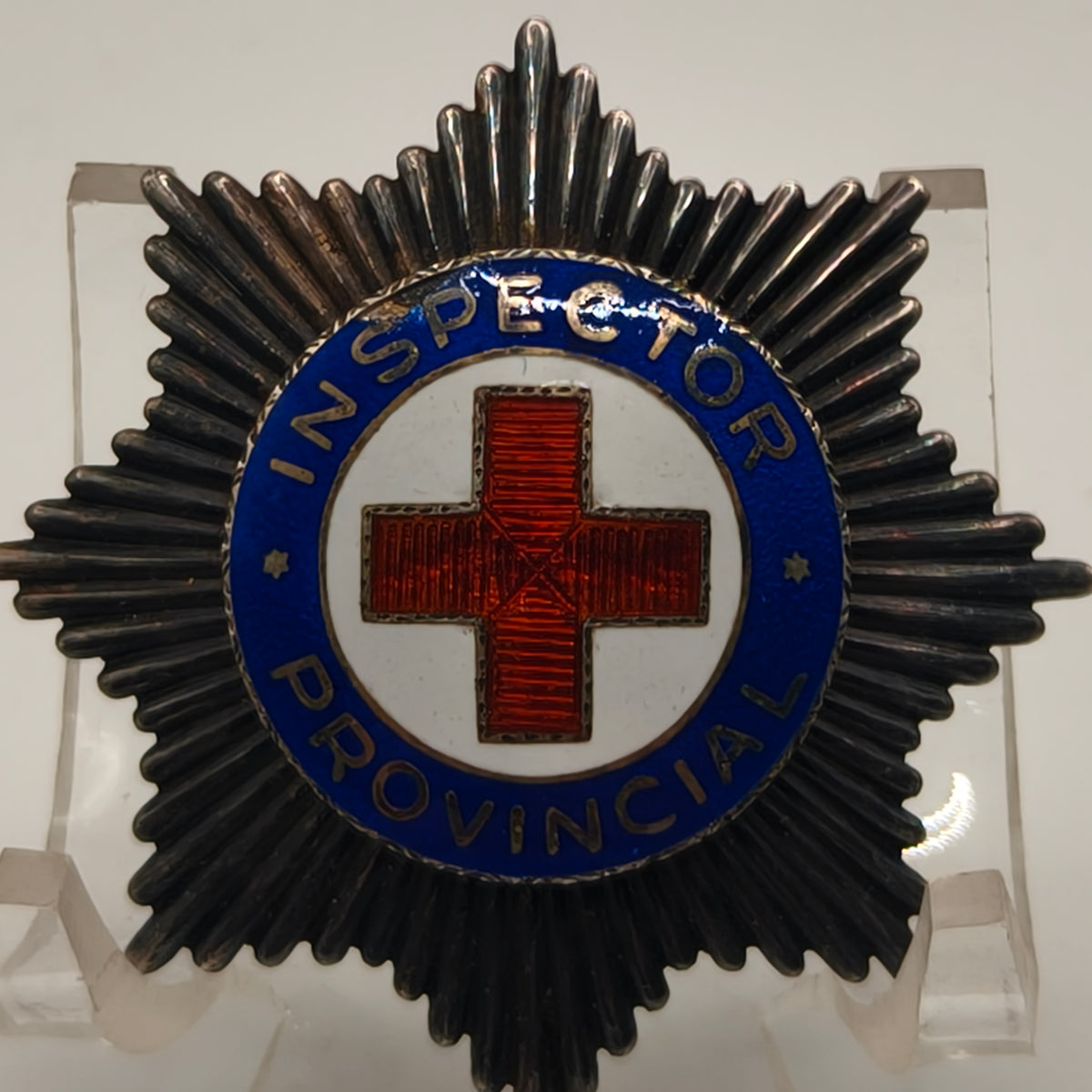 Silver Badge Police Inspector of the Red Cross. Spain Franco's Period.
