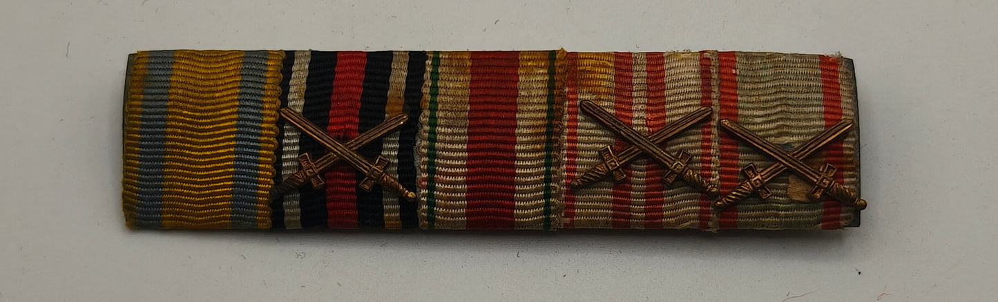 Five Medal Ribbon. I WW German