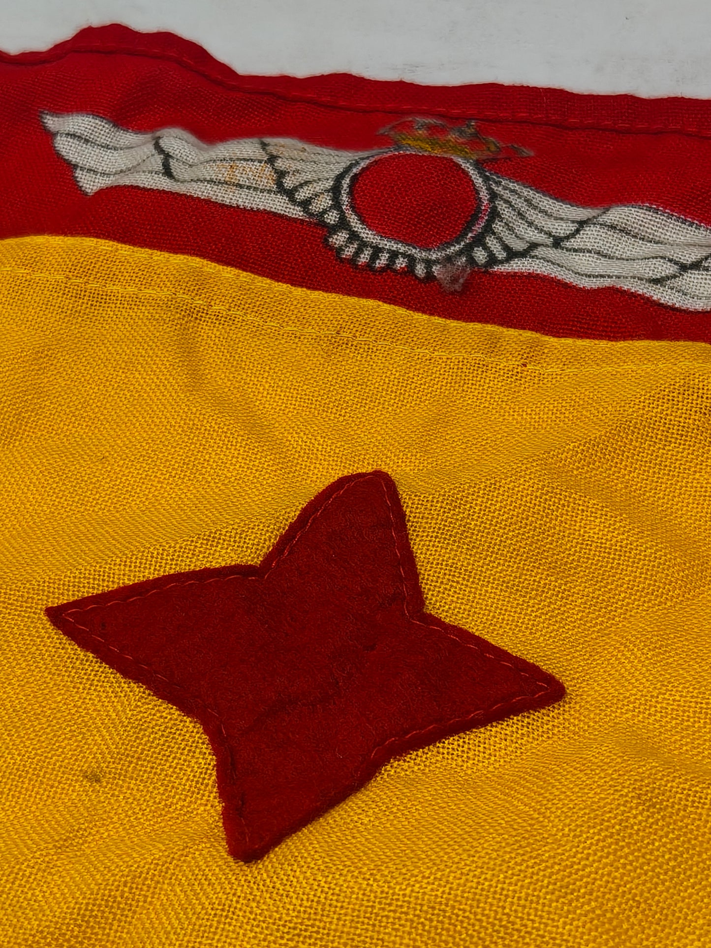 Military Air General Officer Flag. Spain