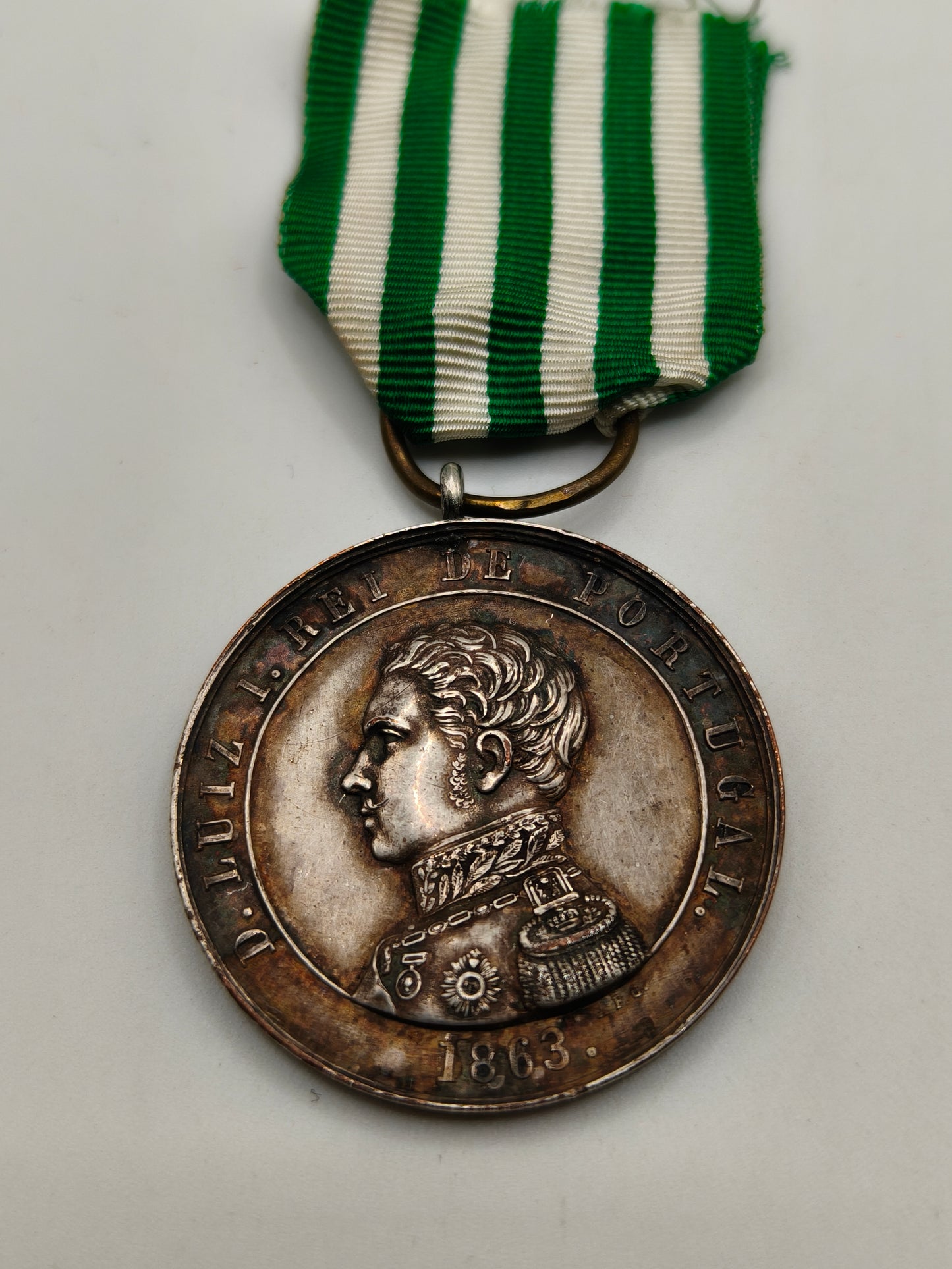 Medalla Comportamiento Ejemplar 1863 Luis I