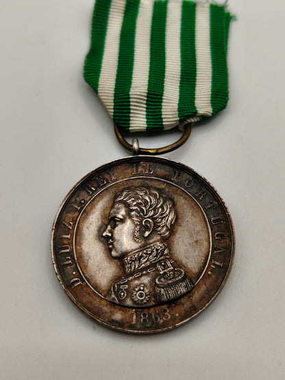 Medalla Comportamiento Ejemplar 1863 Luis I