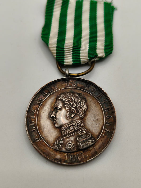Medalla Comportamiento Ejemplar 1863 Luis I