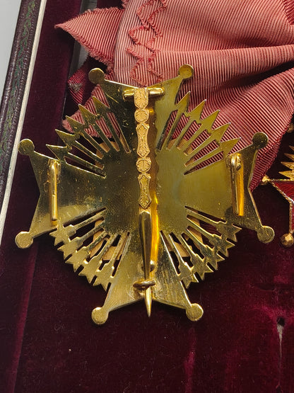 Cisneros Order Grand Cross. Spain, Franco's period.
