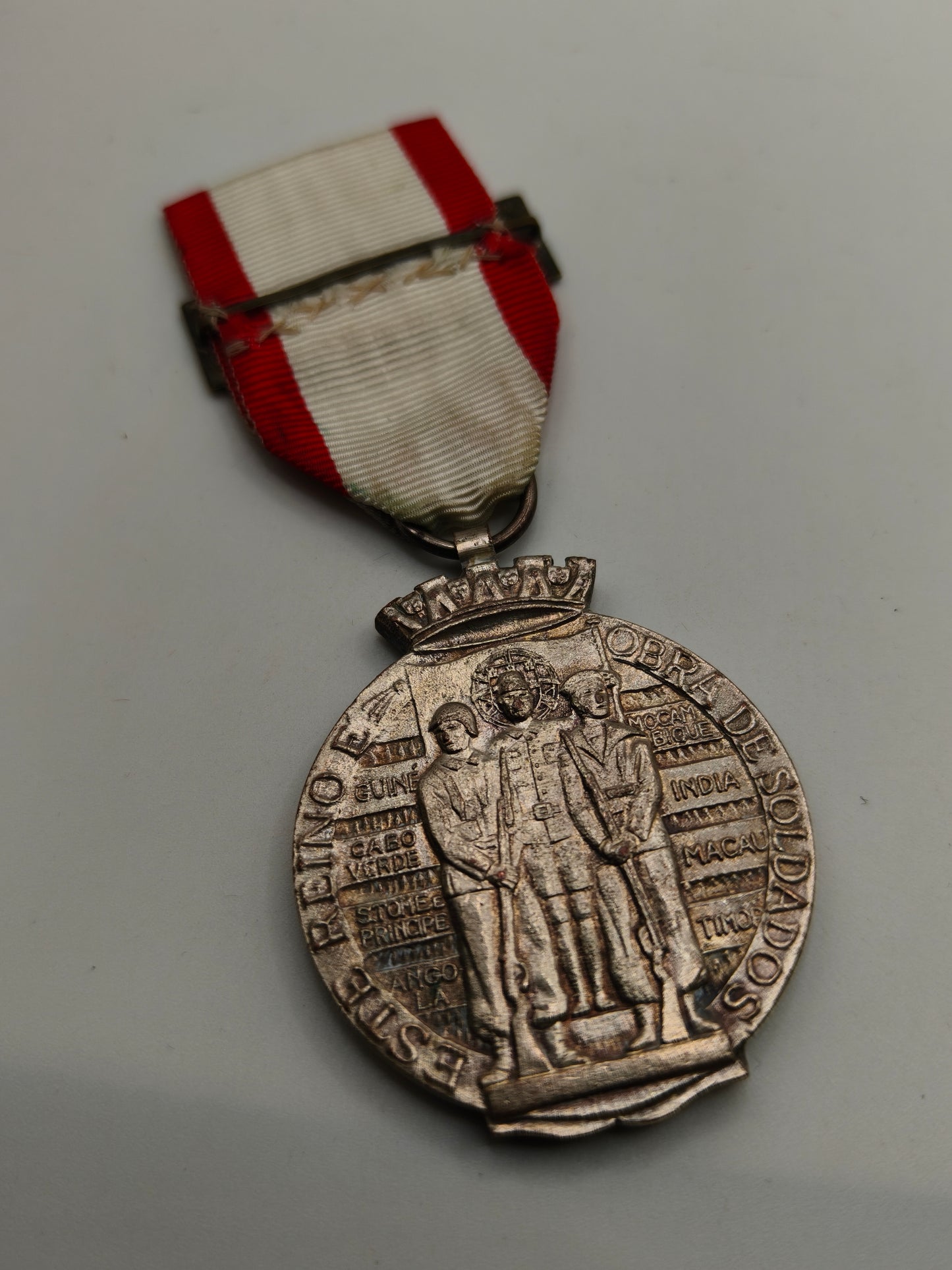 Medalla colonial Acción Santo Tomé guerra colonial portuguesa