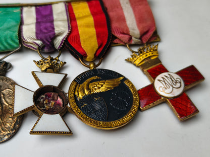 Medal Spanish Medal Bar, Africa's War and Spanish Civil War.