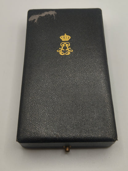 Order of Leopold of Belgium, Medal Class with Case.