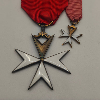Chapter of the Order of Malta, Medal and Mini. Italy.