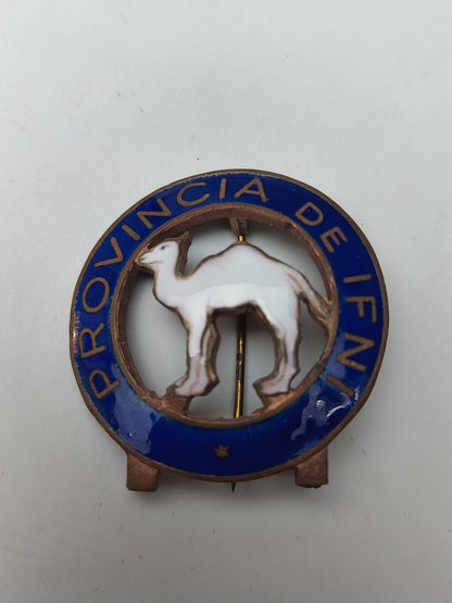 Colonial Ifni Province Badge. Spain