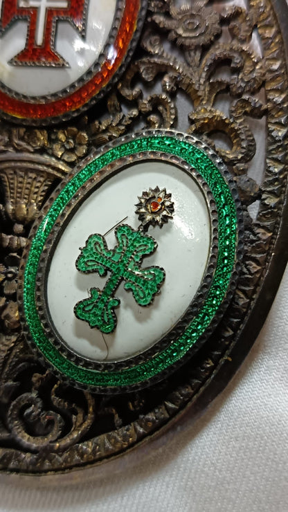 Brazilian Triple Order Badge of Grand Cross.
