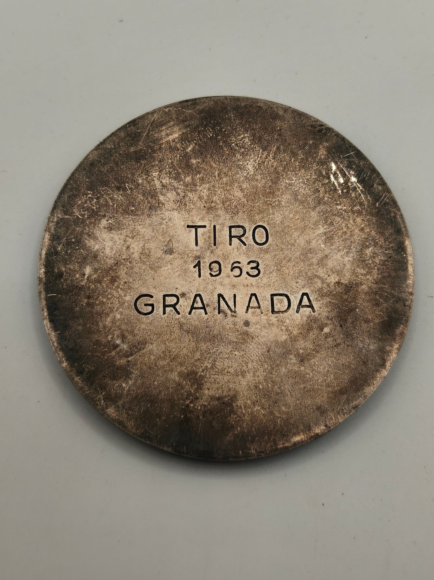 Phalanx Gun Shoot Medal. Spain Franco's period.
