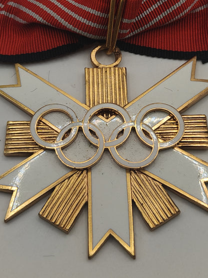 Olimpic III reich Medal, 1958 Model.