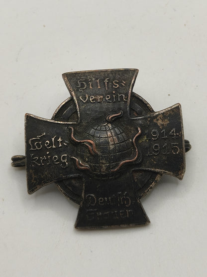 Aid Society of Women Hilfsverein Deutscher Frauen badge. IWW Germany