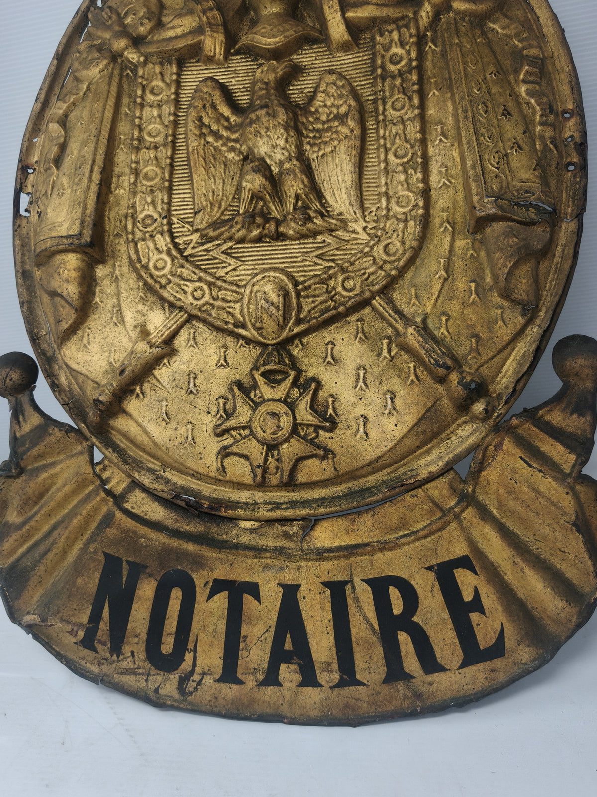 Napoleon III, Notary Public Grand Plaque.