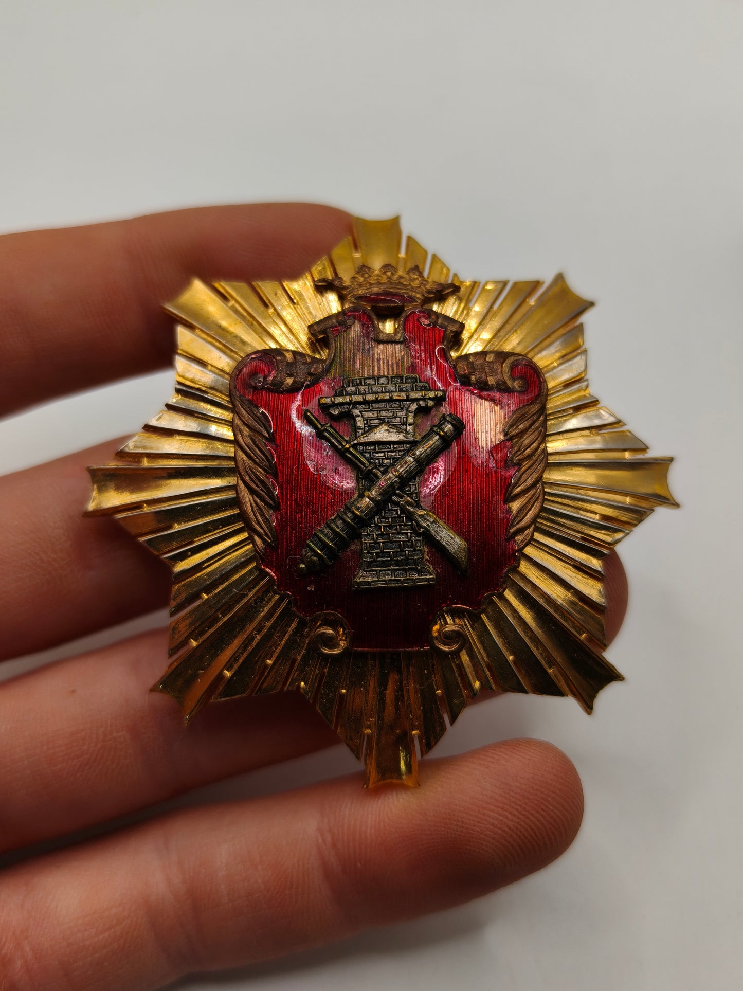 Medalla placa mérito orden servicio Politécnico