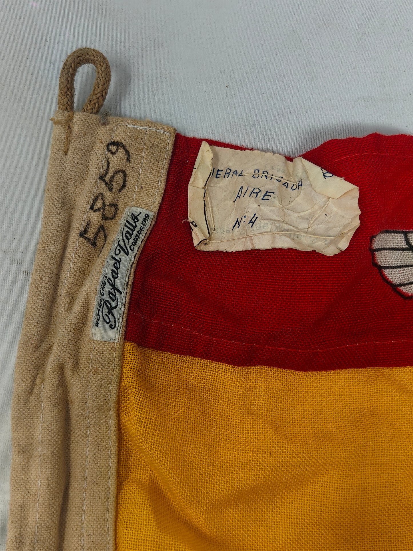 Military Air General Officer Flag. Spain