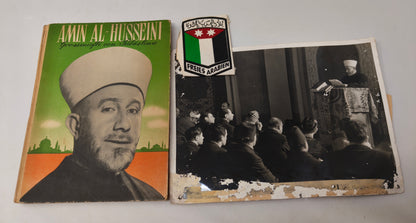 Conjunto Libro parche Freies Arabien Amin Husseini. IIWW Amin al-Alhausayni.