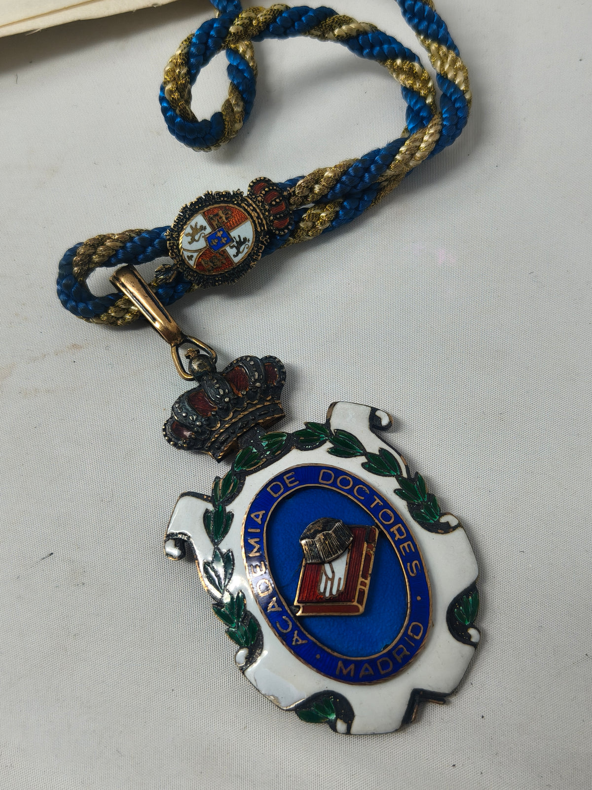 Doctors Academy Medal, Madrid Spain.