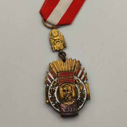 Order of Ayacucho, Medal Class. Peru