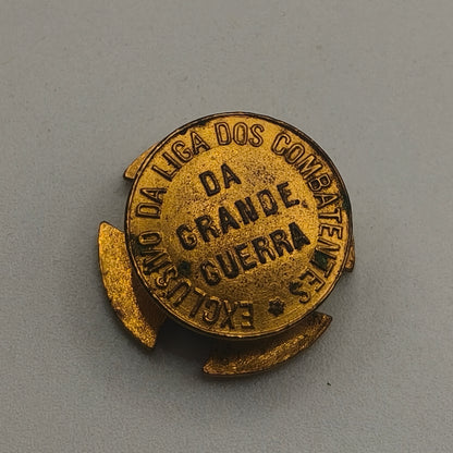 Excombatients Badge, Portugal IWW.