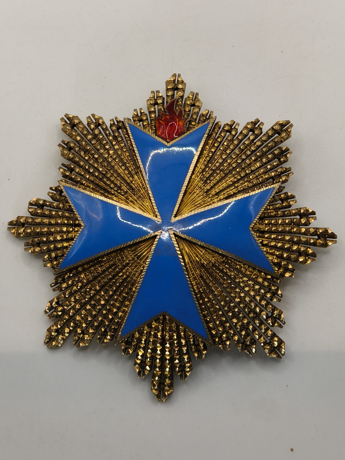 Order Santa Brigida of Sweden, breast star of Grand Cross.