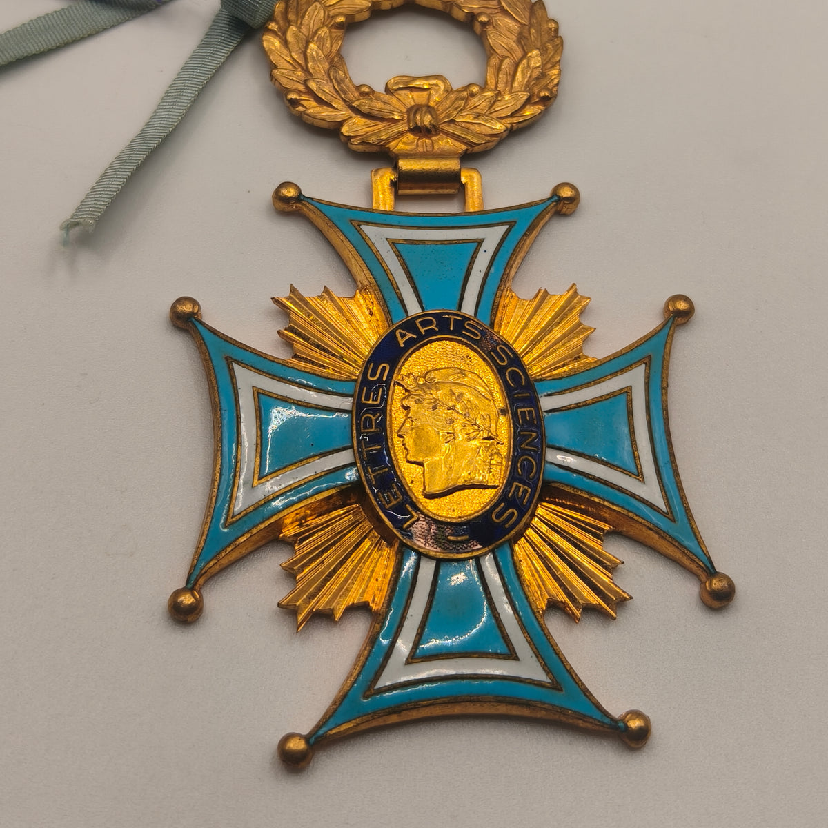 Commander Medal Order of Science and Arts. France