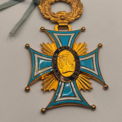 Commander Medal Order of Science and Arts. France