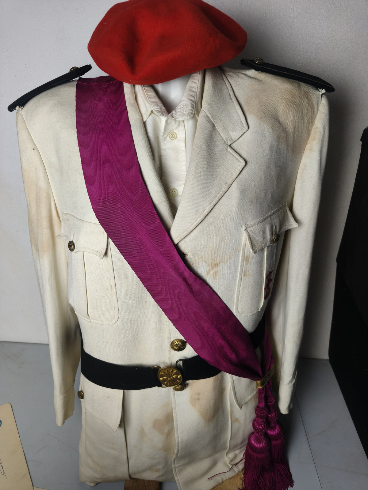 Summer Uniform of Falange. Complete. Franco's Period Spain.