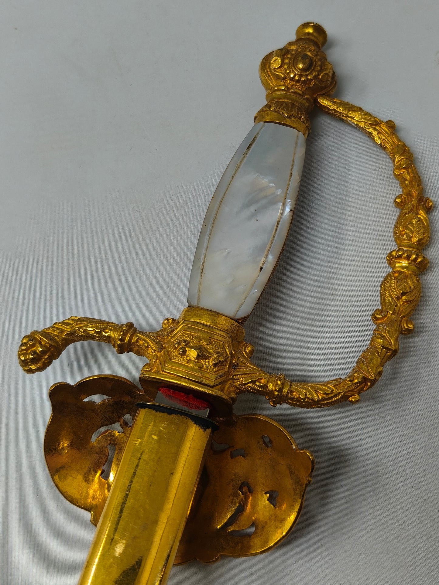 Espadín de gran gala Vaticano . Siglo XIX