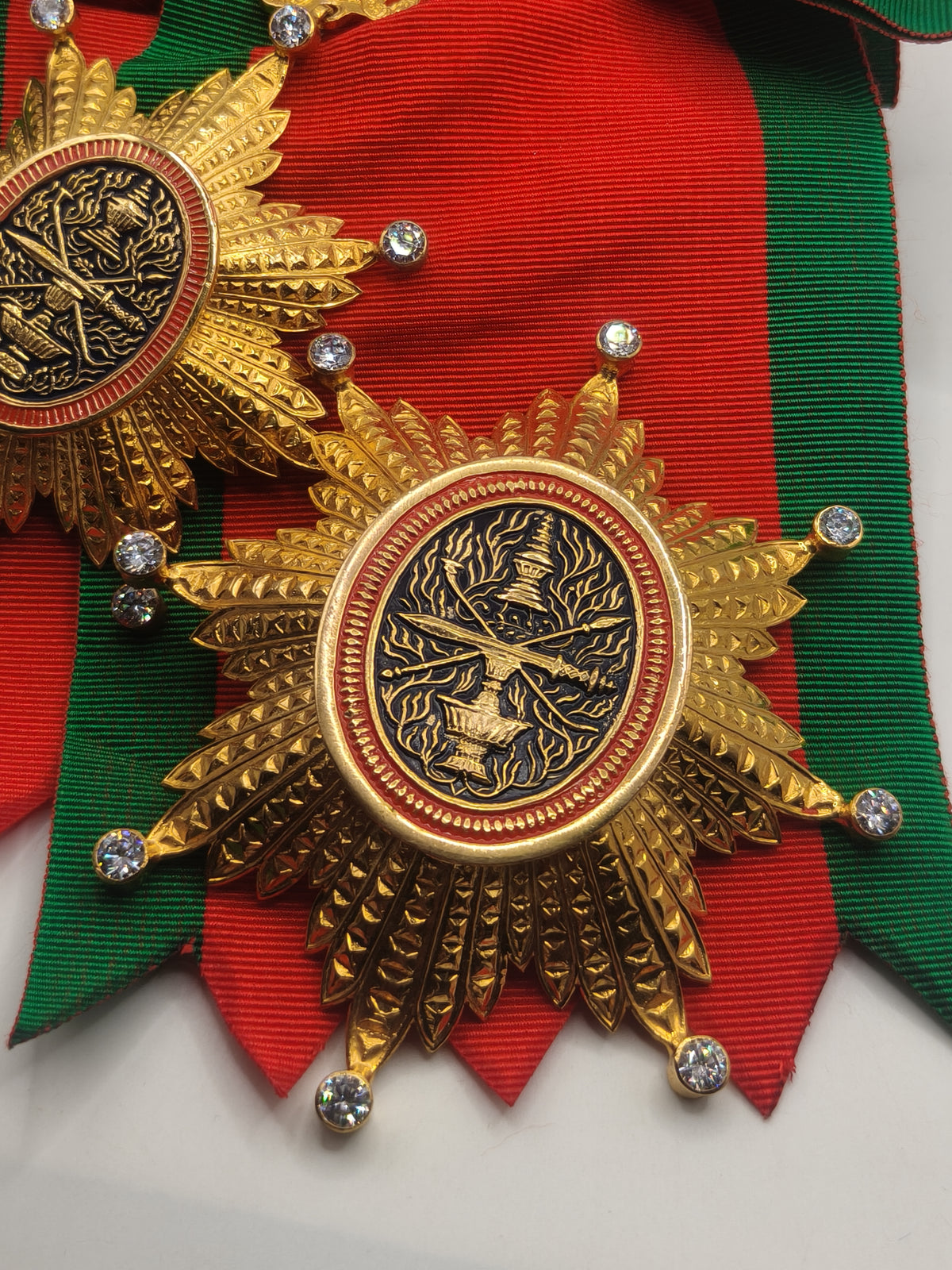 Royal Order Of Cambodia, Grand Cross Set, Modern Issue.